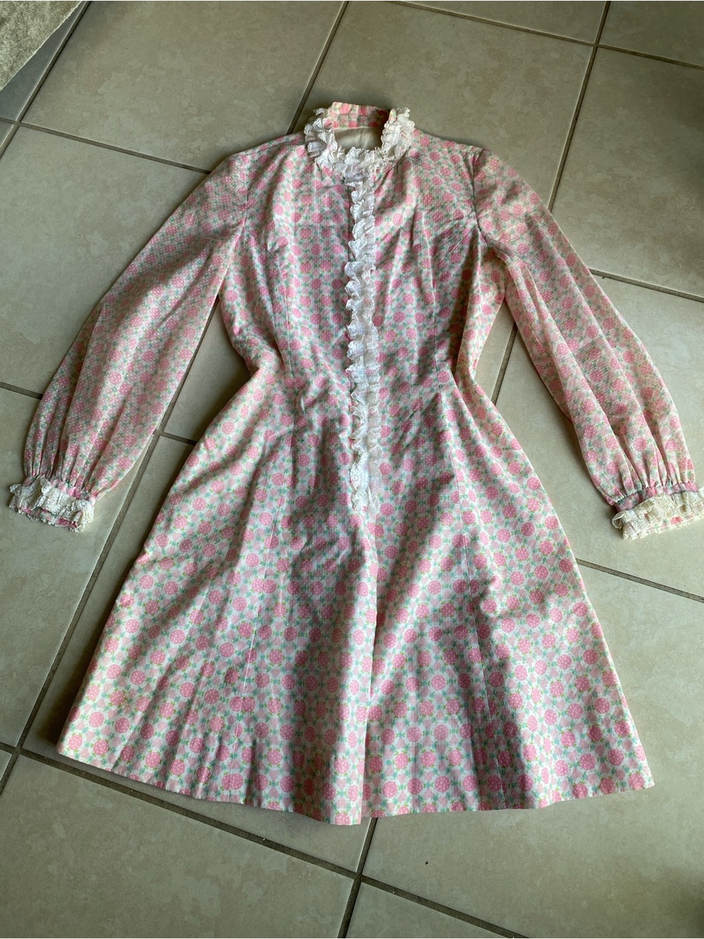Vintage 70s Prarie dress
